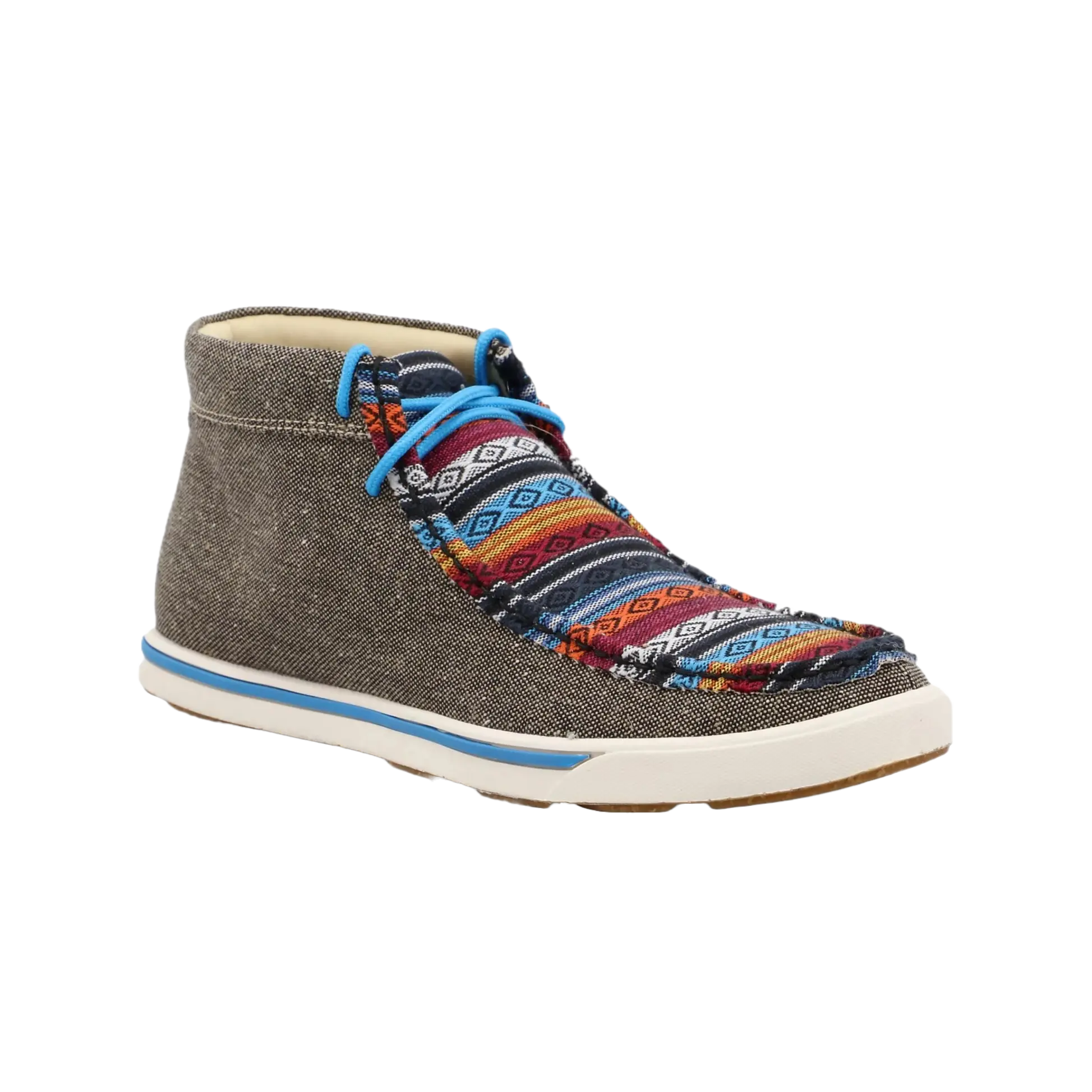 Wrangler Ladies Southwestern High Top Chukka Casual Shoes KWC0007