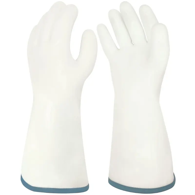 Silicone Oven Gloves, Heat Resistant Oven Gloves with Fingers, Kitchen Oven Mitts Smoker Barbecue Gloves for Baking, Grilling, Cooking, Food Grade, Waterproof