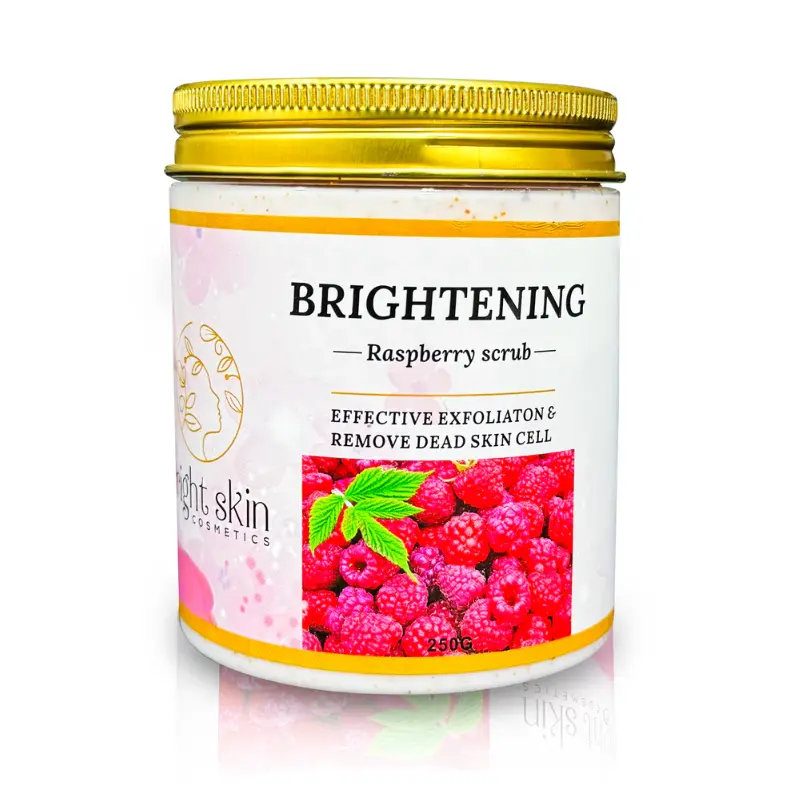 Bright Skin Cosmetics Exfoliating Face Scrub | Gentle Skin Polish for Smooth, Fresh & Refreshed-Looking Skin – Lightweight Daily Beauty Care Formula for Soft Texture & Skincare Routine Support Facial Daily Exfoliator Deep Cleansing Brightening Cleansing