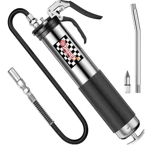 Greasing Kit with professional grease gun and 14 ounce grease tube