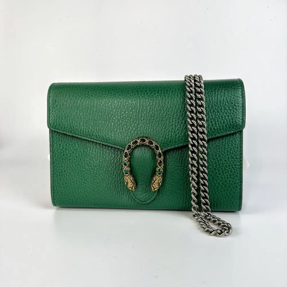 Pre-owned GUCCI 646 Dionysus Continental Wallet