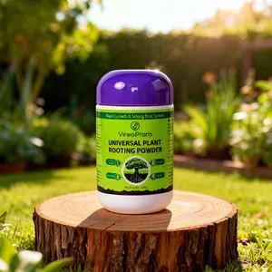 This general-purpose plant rooting powder is suitable for cuttings, seedlings, and transplanting. It is a horticultural plant propagation aid that promotes growth and strengthens the root system.