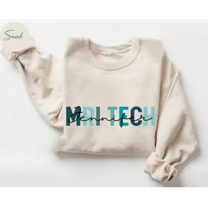 Personalized MRI Tech Sweatshirt, Custom MRI Tech Shirt, MRI Tech Gift, Nurse Appreciation Gift, Mri Technologist Crewneck, Rad Tech Gift