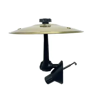 Car Crash Cymbal, Car Crash Cymbal Air Vent, Car Symbol Drum Cymbal Air Vent, Easy Clip-On Mini Cymbal for Music Lovers, Compact Durable Car Accessory