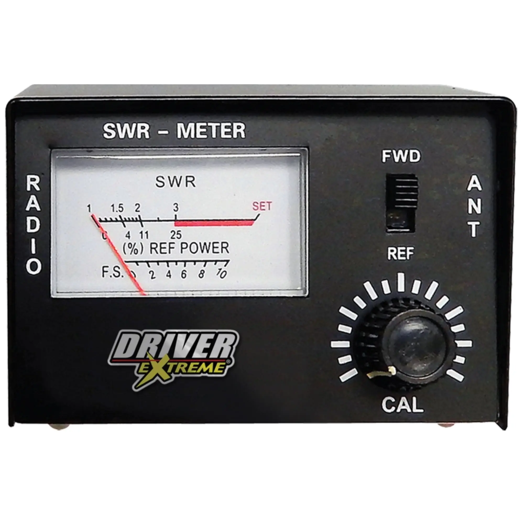 Driver Extreme DRX6030 26 - 30MHz SWR Power Meter with 18 in. Coax Jumper