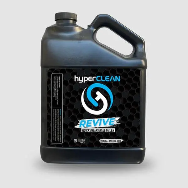 hyperCLEAN Revive Multi-Surface Interior Cleaner 128oz (1 Gal) - Car Cleaning Supplies, No-Residue Detailing Solution, Safe for Plastic & Leather, Prevents Discoloration/Damage, Natural Matte Finish, Screens, Plastics