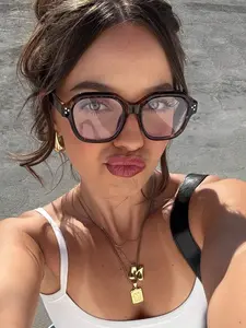 Vintage Matte Eyeglasses for Daily Reading & Commuting, Stylish Accessory for Work & Leisure, Perfect Fit Glasses for Men & Women, Fashionable Glasses, Trendy Vintage Eyeglasses, Trendy Casual Eyeglasses, Fashion Eyewear