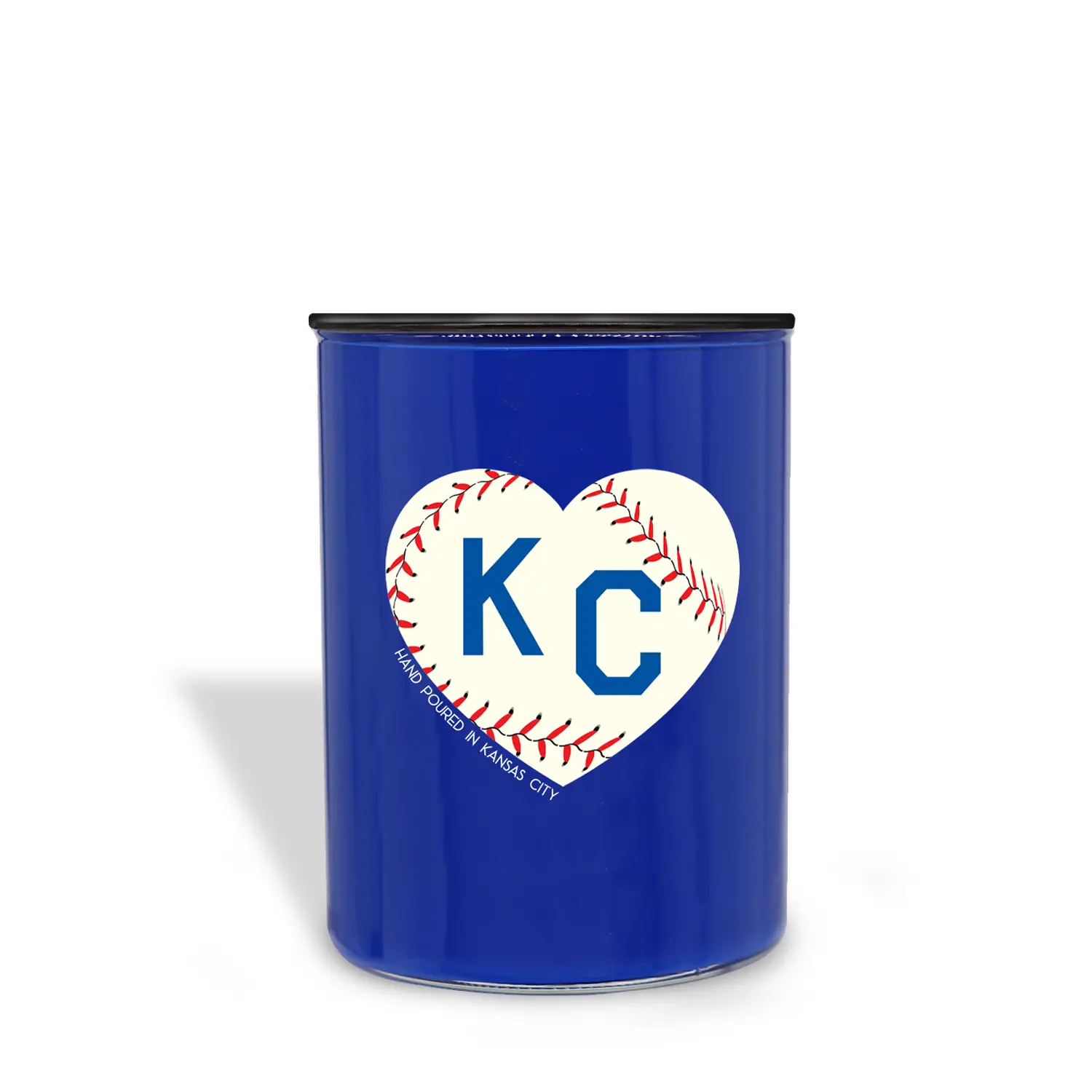 Play Ball! Scented Baseball KC Heart Candle (13 oz) – Charlie Hustle + Tuscany Candle® Collaboration