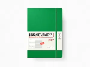 2027 Leuchtturm 1917 Weekly Planner & Notebook - SPRING LEAF