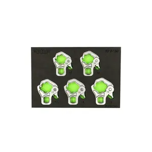 Vim Tools  15 to 19 mm & 0.37 in. Drive Ratcheting Flare Nut Wrench Set, 5 Piece