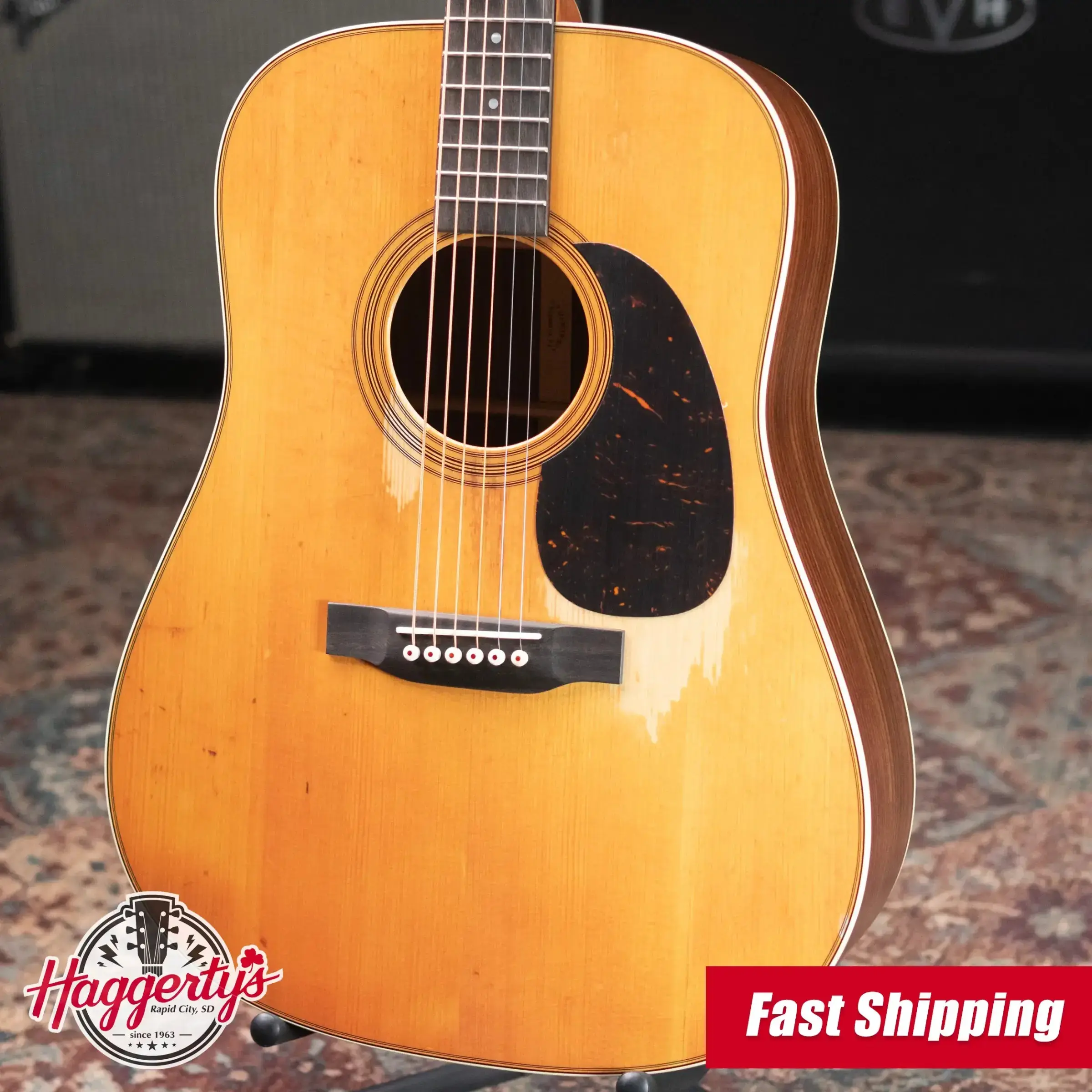 Martin D-28 StreetLegend Standard Series Acoustic Guitar - Natural with Hardshell Case