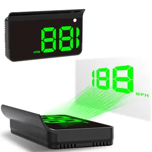 【DealsForYou】KUOWEIHUD K1 Car Head-Up Display (HUD) - GPS Digital Speedometer, Odometer (MPH) for Cars, Trucks, Motorcycles - Automotive Electronics Accessory