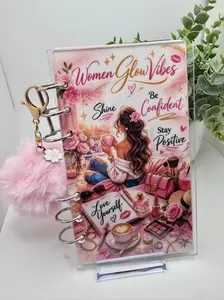 A6 Savings Challenge Binder Bundle Set Limited Addition Pretty Lady Set