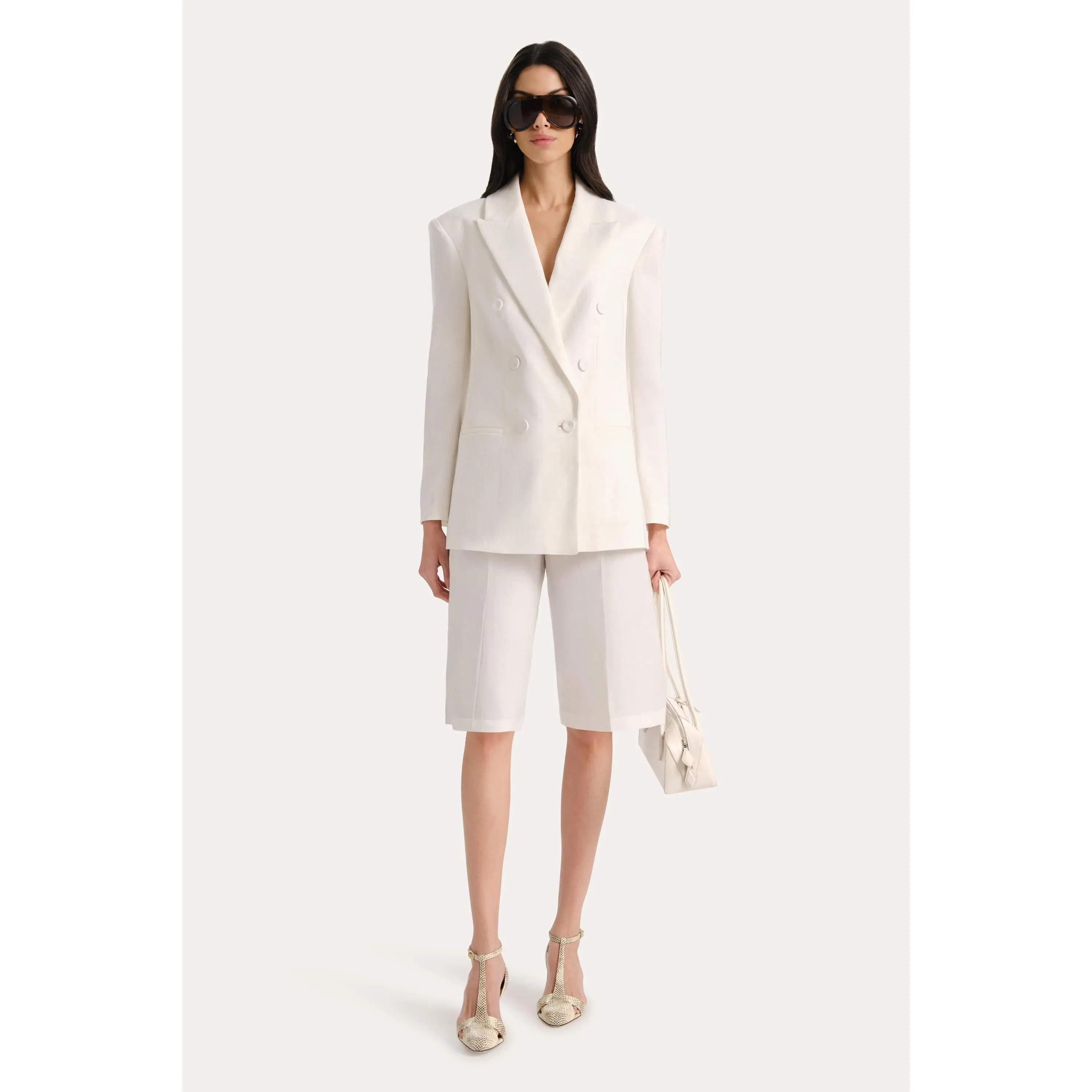 Stella Oversized Linen Blazer
