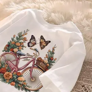 T-shirt For Men Women Korean Style Oversized Graphic  Simple Printed Round Neck  Cotton Fabric Top Womenswear Breathable Day Soft Thick Tshirt Summer  Streetwear Crewneck Casual Black Shortsleeve