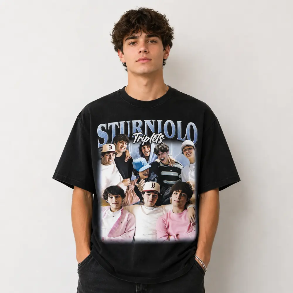 Sturniolo Triplets Vintage T-shirt - Perfect Unisex Gift For Men And Women Tshirt Classic Menswear