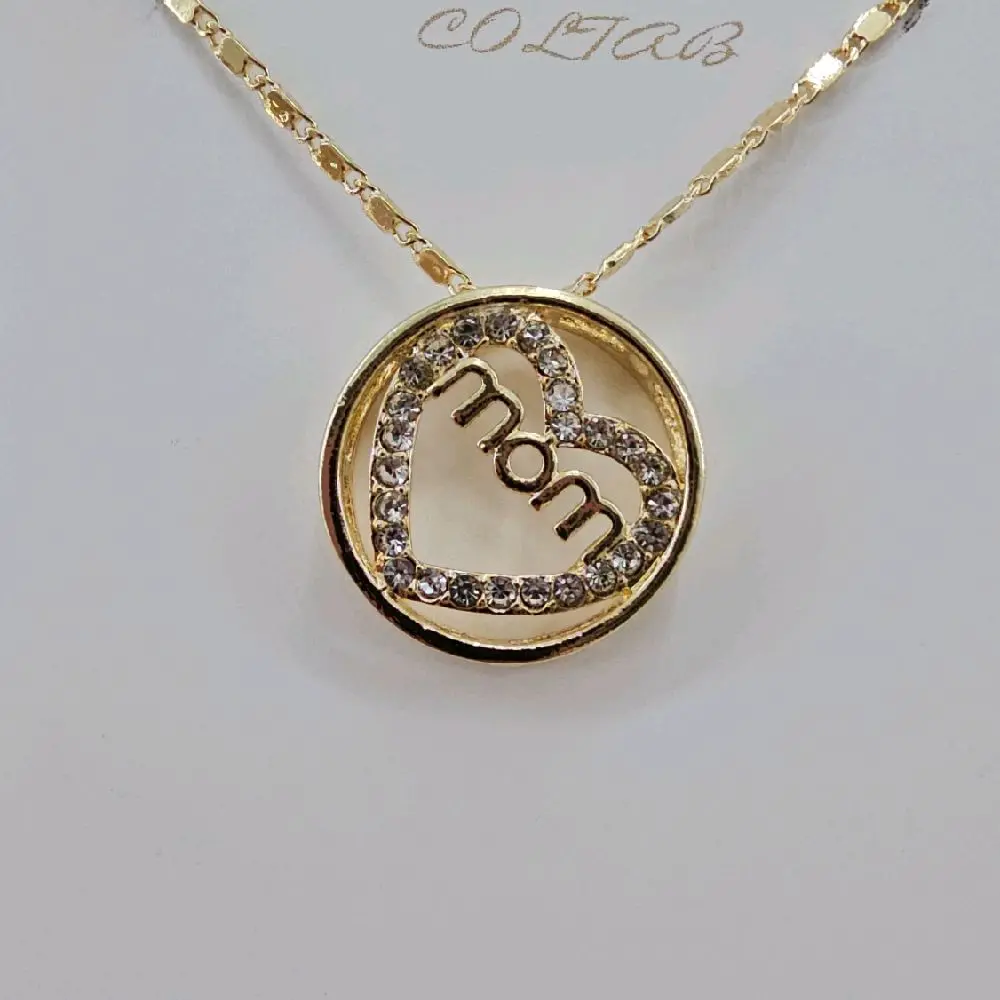(A2) mom gift necklace 14k gold plated
