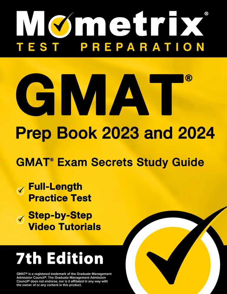 USED-GMAT Prep Book 2023 and 2024 - GMAT Exam Secrets Study Guide, Full-Length Practice Test, Step-By-Step Video Tutorials: [7th Edition] by Matthew Bowling (Paperback)