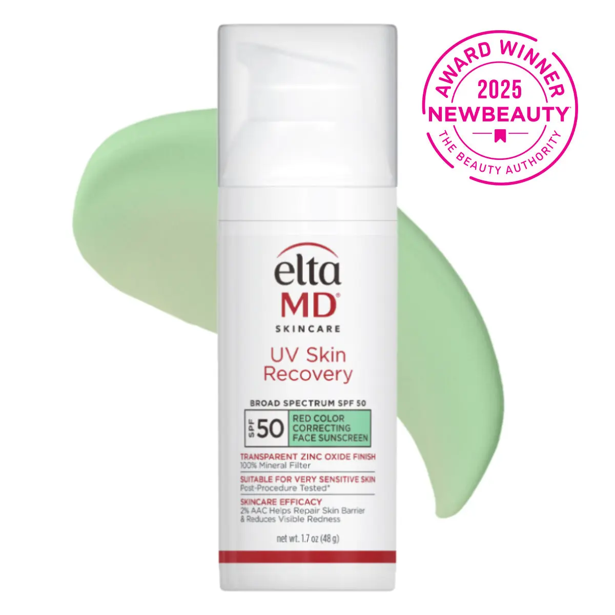 UV Skin Recovery Red Color Correcting Green Tint Broad Spectrum SPF 50 UV Skin Recovery Red Color Correcting Green Tint Broad Spectrum SPF 50