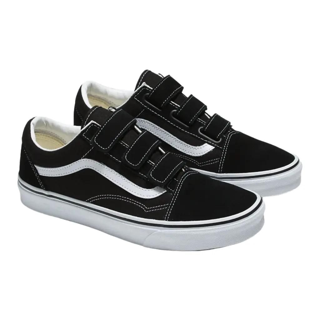 Men's Old Skool V Casual Trainers, Black/True White