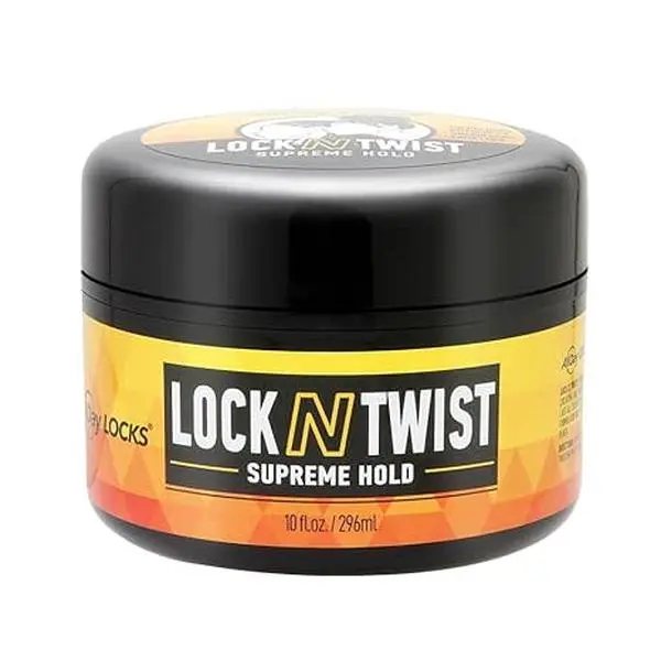 ALLDAY LOCKS Lock N Twist Hair Gel, Frizz Reducing & Twisting Styler for Curly Hair, Long-Lasting Hold for Flawless Styles, 10 oz, Curly Locks
