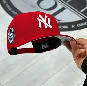 New Era 59FIFTY MLB NY Yankees Cap For Men & LA Dodgers Cap For Women | Iconic Team Logo Fitted Hat, Flat Brim, Unisex Baseball Cap, Gorras Urbanas, Sombrero MLB