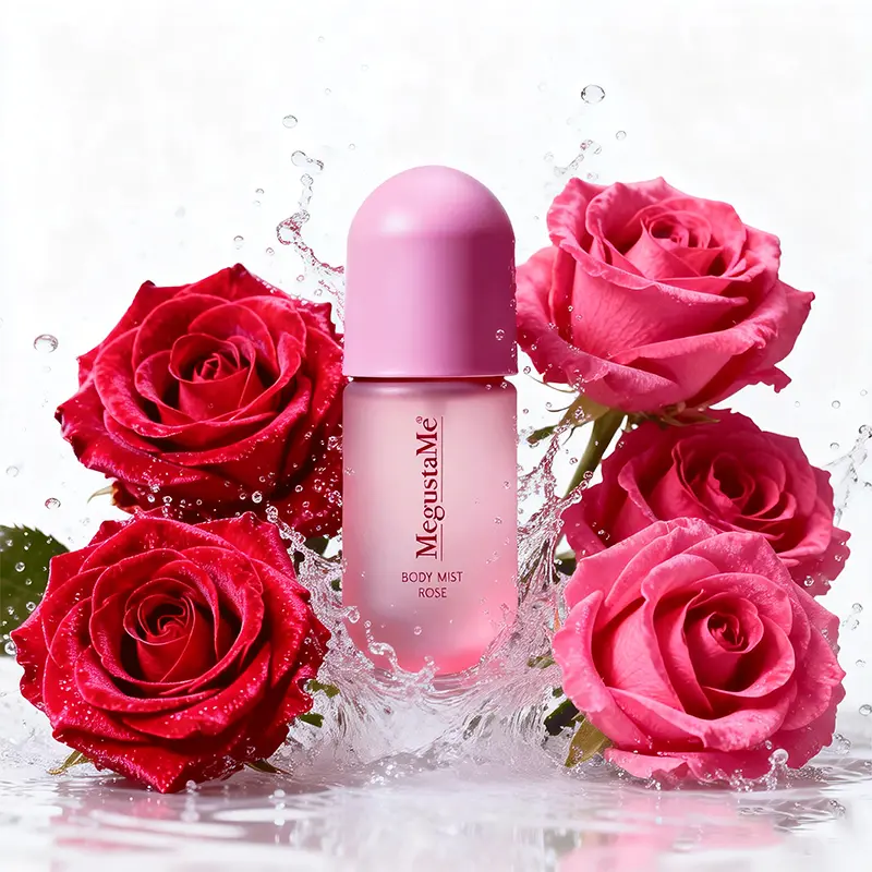 4D Rose Body Spray for Women, Long Lasting Floral Fragrance Mist, Paraben & Phthalate Free, Lightweight Non-Sticky Daily Perfume, Skin Safe Romantic Feminine Scent, Travel Size 3.38 fl oz 100ml