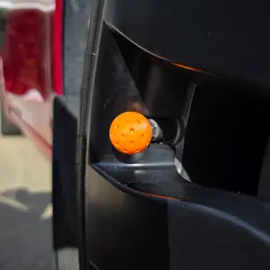 Pickleball Tire Valve Stem Caps (5-Pack) Universal Air Valve Covers for Cars, Trucks, SUVs, Bicycles - Funny Pickleball Accessories & Gift for Players