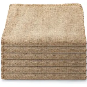 12 Pack Potato Sacks Burlap Bags with Drawstring Natural Jute Reusable Root Vegetable Storage Bags Gunny Sack for Food Strong Race for Birthday Party Game (18 x 11 Inch)