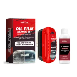Homonth Car Windshield Cleaning Set, Glass Window Cleaning Decontamination Waterproof Rain Car