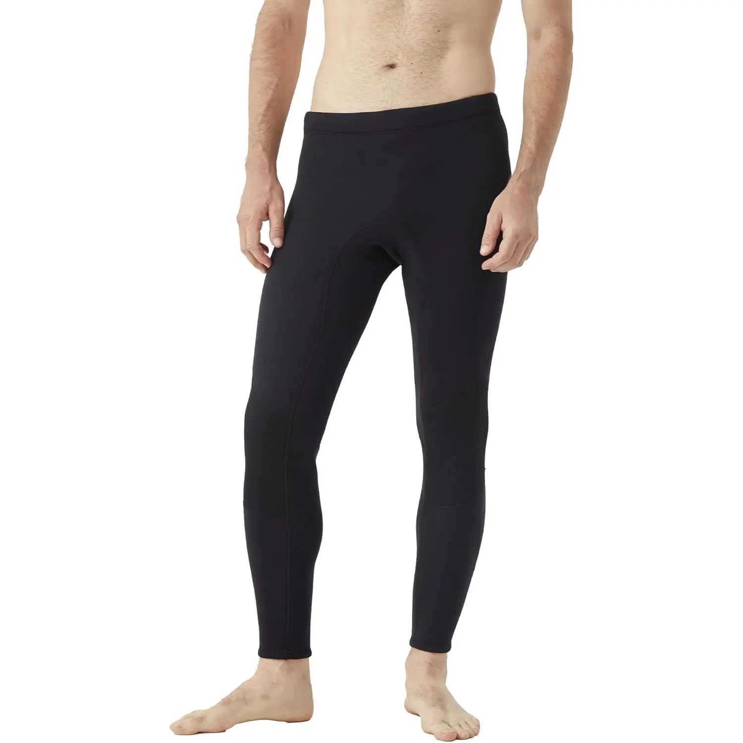 Unisex 2mm Neoprene Thermal Wetsuit Pants, Water Sports Leggings for Surfing Diving