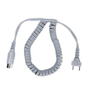 Nail Drill Handpiece Cord, Power Cable Electric Nail Drill Manicure Machine Hand Piece Cable Replacement Accessories(grey)