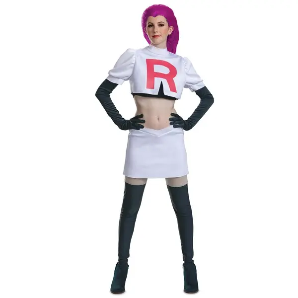 Girl's Teen Deluxe Team Rocket Jesse Costume