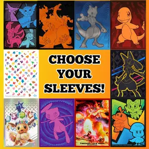 Pokemon Sleeves (CHOOSE YOUR SLEEVES)