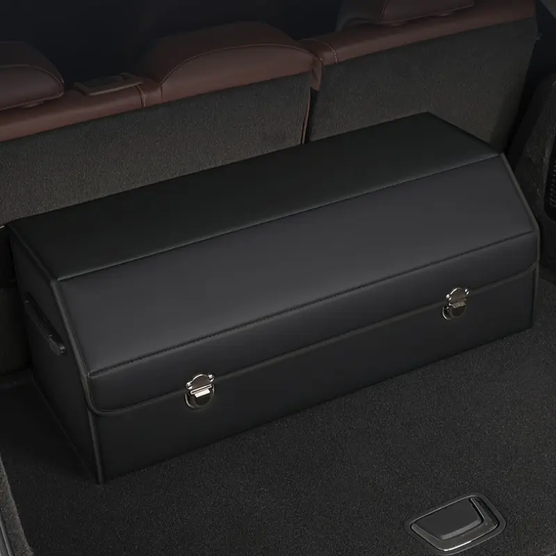 High - Grade Foldable Car Trunk Storage Box Car Interior Organizer Foldable Design Keep Car Neat Car Trunk Storage Car Owners Essential for Organized Driving Car Organizers and Storage Box