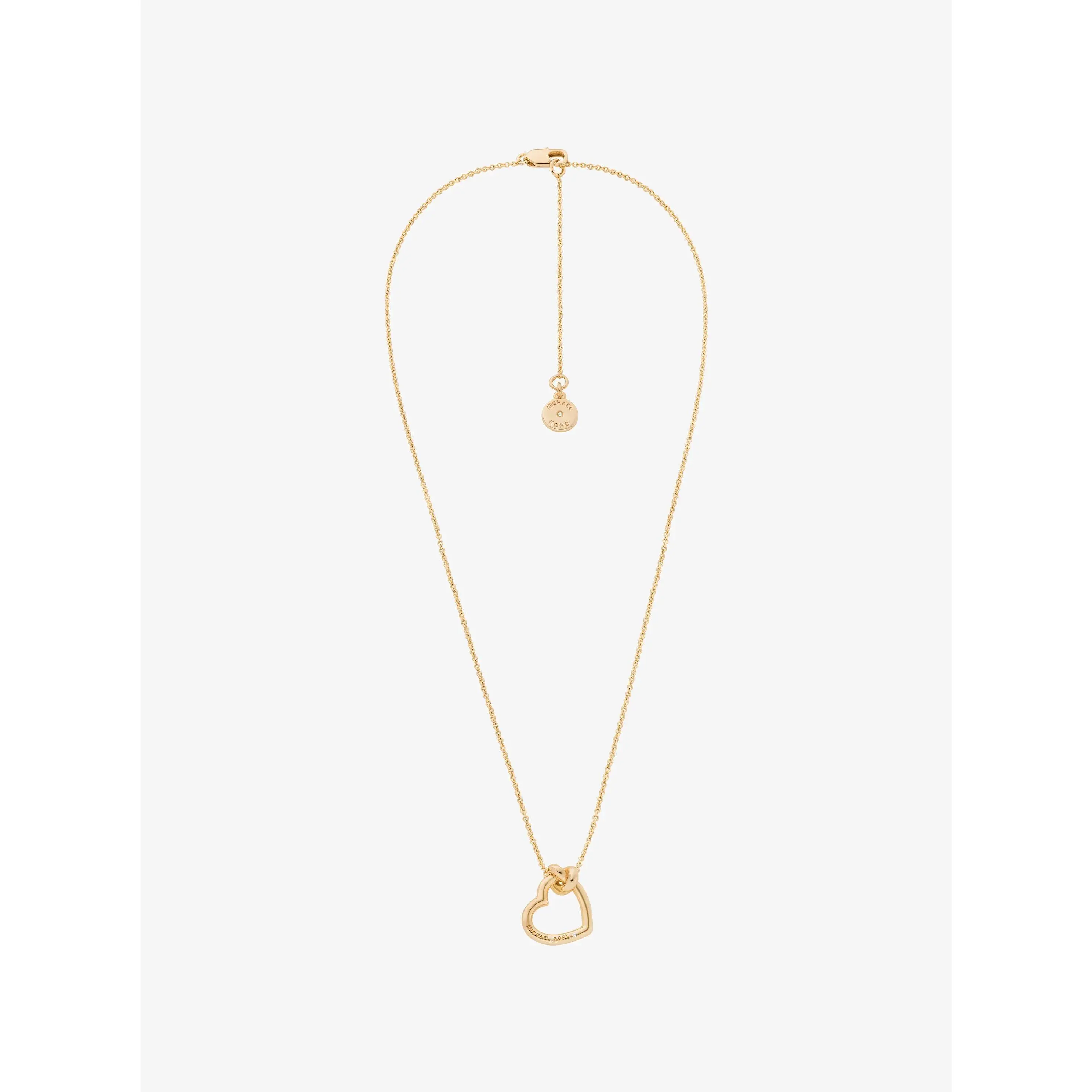 Knotted Heart Necklace