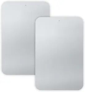 2-Pack White Metal Sign Blanks, 12x16Inches .04" Rust Free Aluminum, Reflective, UV Protected and Weatherproof