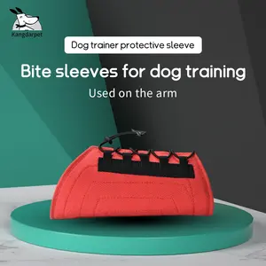 Professional Dog Training Protective Sleeves, Adjustable Drawstring Design, Suitable for Small Medium Dogs, Beginner & Trainer Use