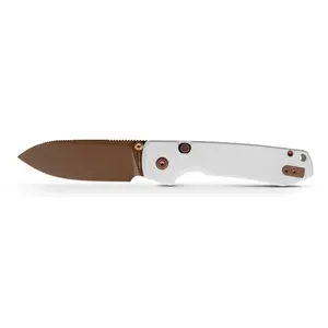 Vosteed Raccoon Top Liner Lock 14C28N Green Micarta Handle Folding EDC Knife men