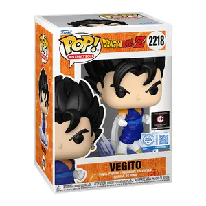 Funko Pop! Dragon Ball Z - Vegito (Powering Up) (Chalice Collectibles) (Common) #2218 Exclusive  Collectible Pop Vinyl Figure