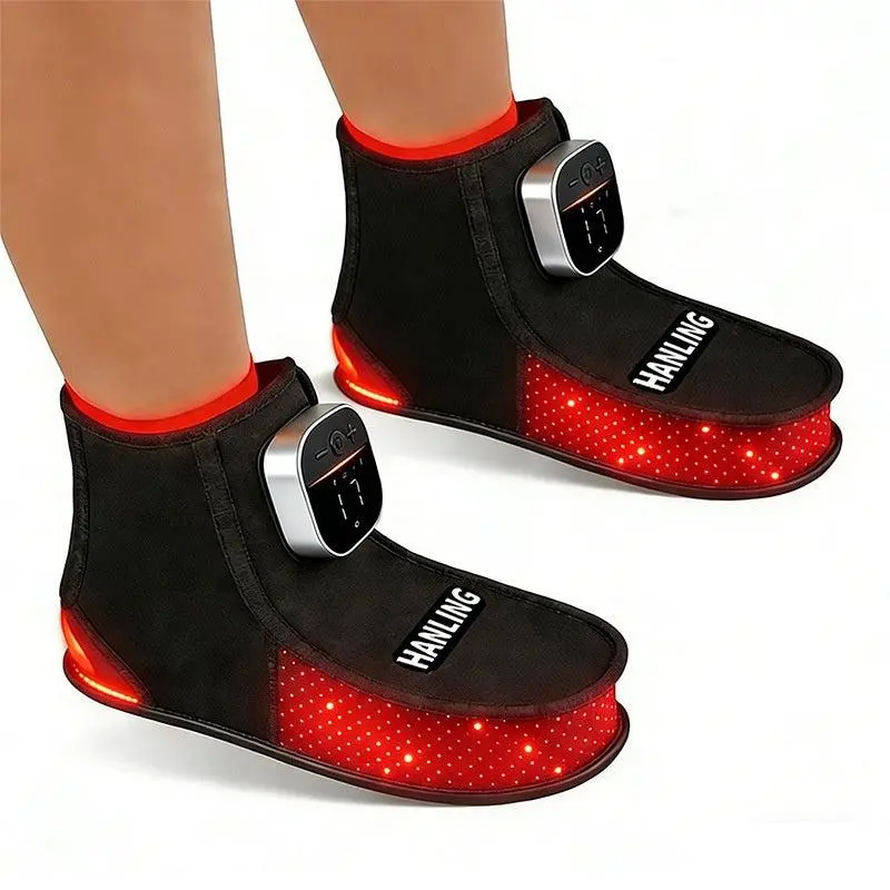 Women's Heated Red Light Home Slippers