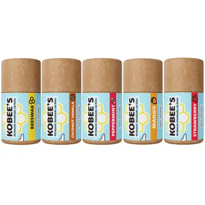 KOBEE'S - Buzzin Best 5 PACK Balms - Lip Moisturizer
