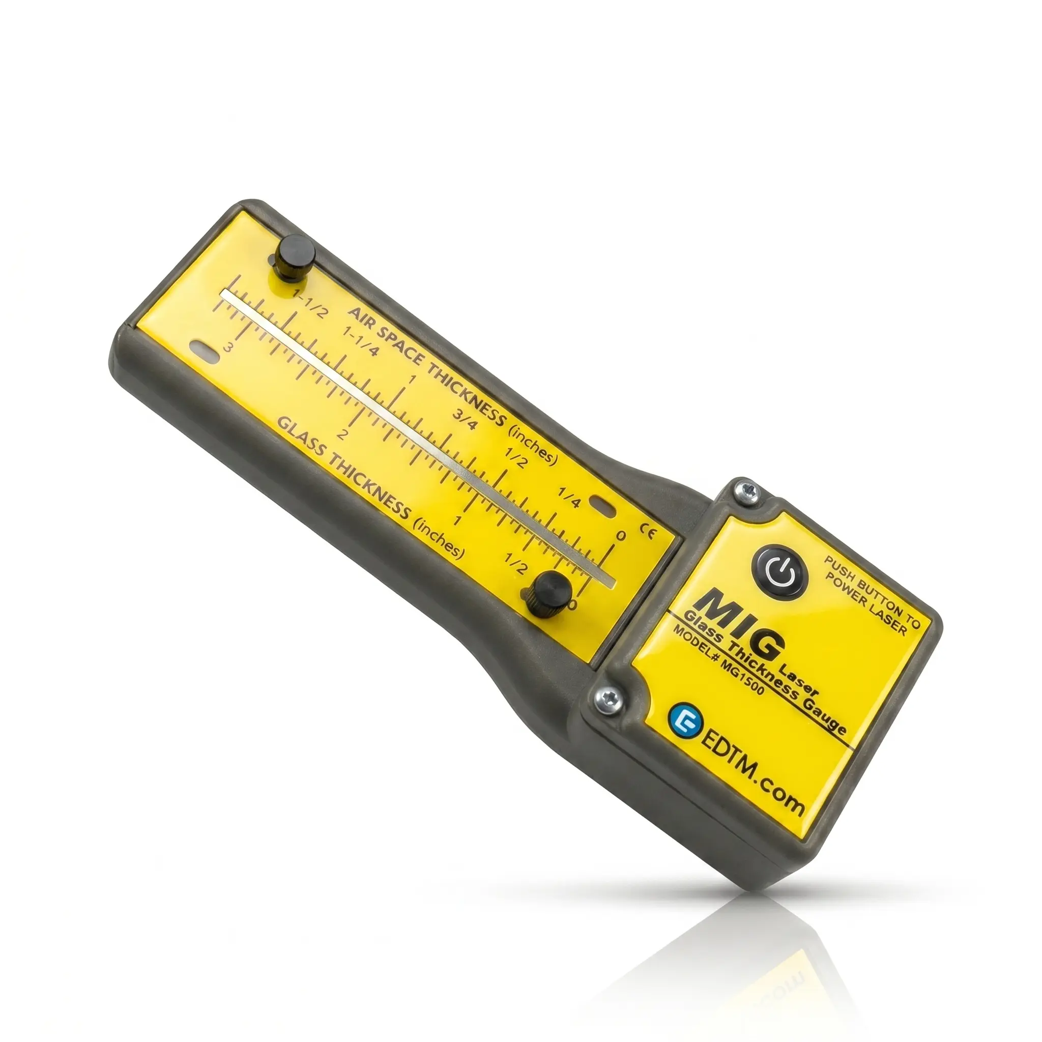 EDTM MG1500 “MIG” Laser Glass Thickness Gauge, Made in USA