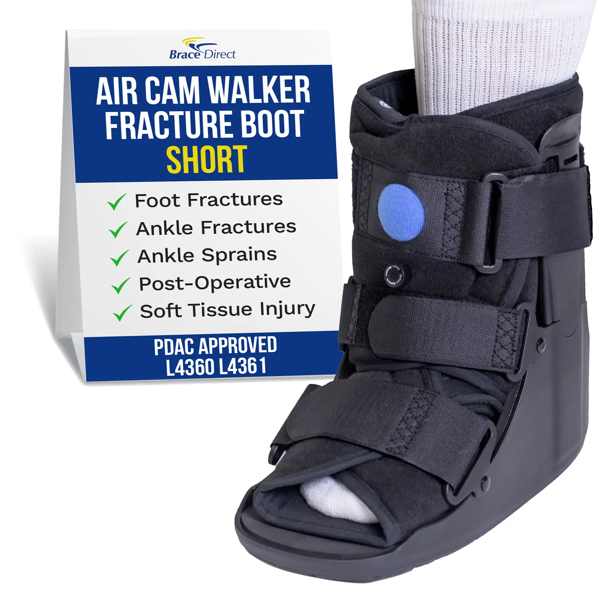 Air Walker Cam Fracture Boot - Short Medical Walking Boot Air Walker Cam Fracture Boot - Short Medical Walking Boot