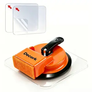 Floor Gap Fixer Tool fathers day gift Suction Cup Gap Puller with 2 Reusable Sticky Pads, Heavy Duty Repair Tool, Laminate Flooring Tools, Vinyl Floor Repair Kit, Gap Tool
