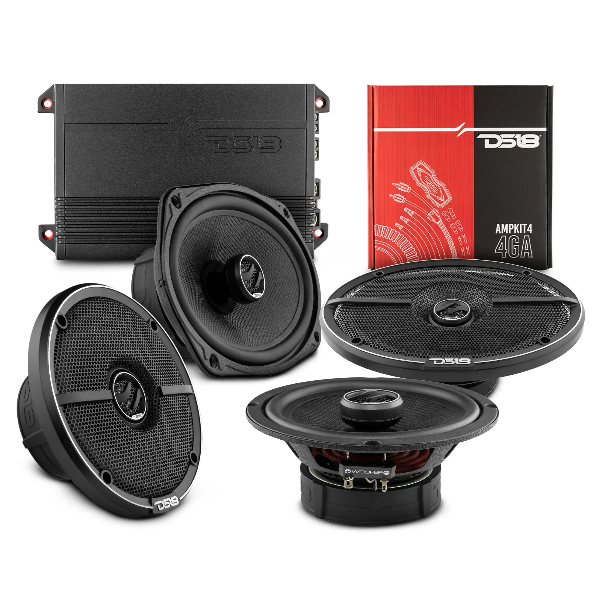 2016-2021 Chevy Silverado 3500 HD Crew and Extended Cab Front and Back Doors Speakers Good Upgrade/Replacement Package 1600 Watts