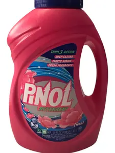 Pinol Detergent Floral Scent - Tough Stain Remover for Fresh-Smelling Clothes