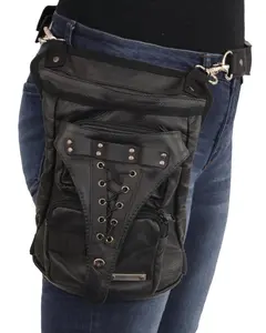 Milwaukee Leather Unisex Conceal And Carry Waist Belt Thigh Bag - Mp8886