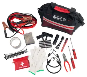 Stalwart Roadside Emergency Car Kit - 55-PieceSet
