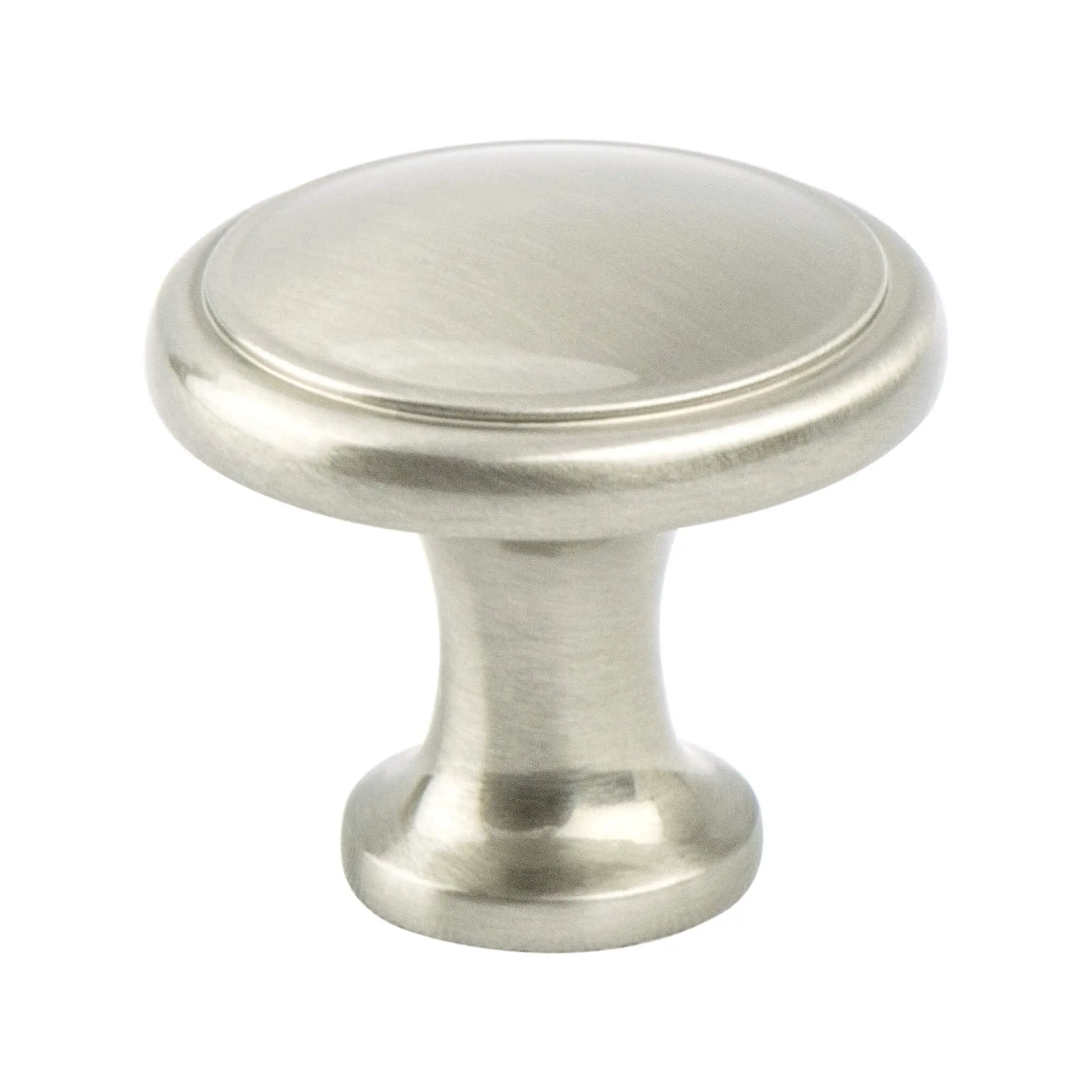 Berenson 9924-1BPN-P Metal Doorknob, American Classics Collection, 1-1/8 in. Diameter, Brushed Nickel Finish with Time-Honored Feel
